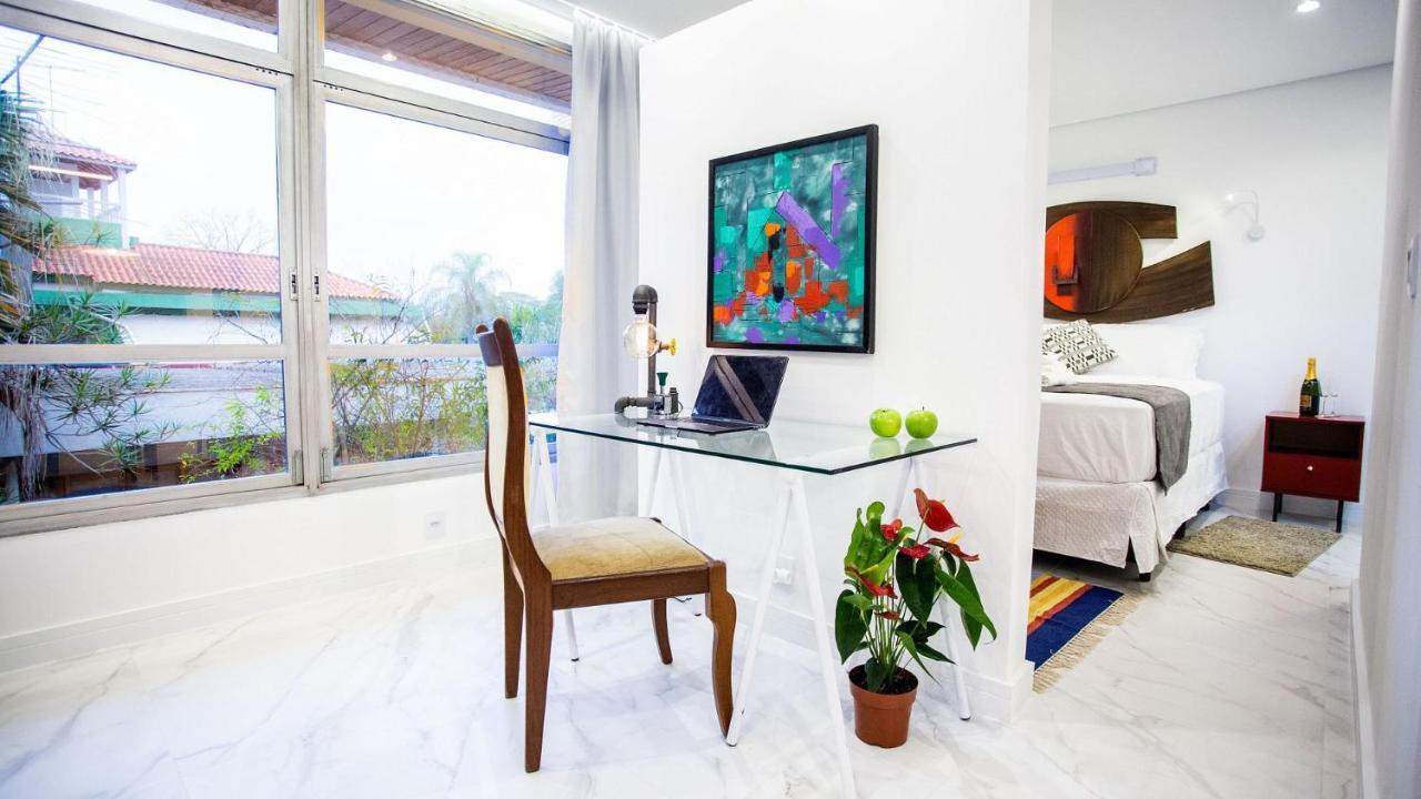 Апартаменты Loft Design, Amplo, Modern Com Ar Condicionado Em Alto De Pinheiros Сан-Пауло Экстерьер фото